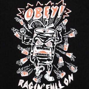Obey : Kegger premium tee - Black