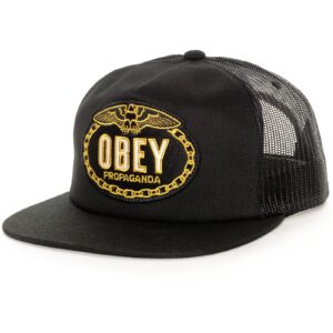 Obey : Chains trucker hat - Black