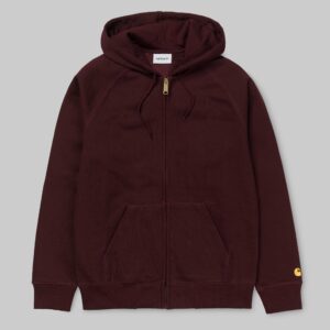 Carhartt wip : Hooded chase jacket - Damson/gold