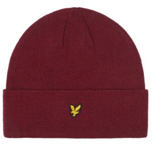 Lyle & Scott : Beanie - Burgundy